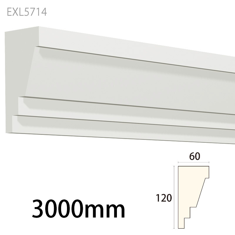 EXL5714 ：サンメントセラEXL ［120×60］ 3000mm （不燃材） 【別途