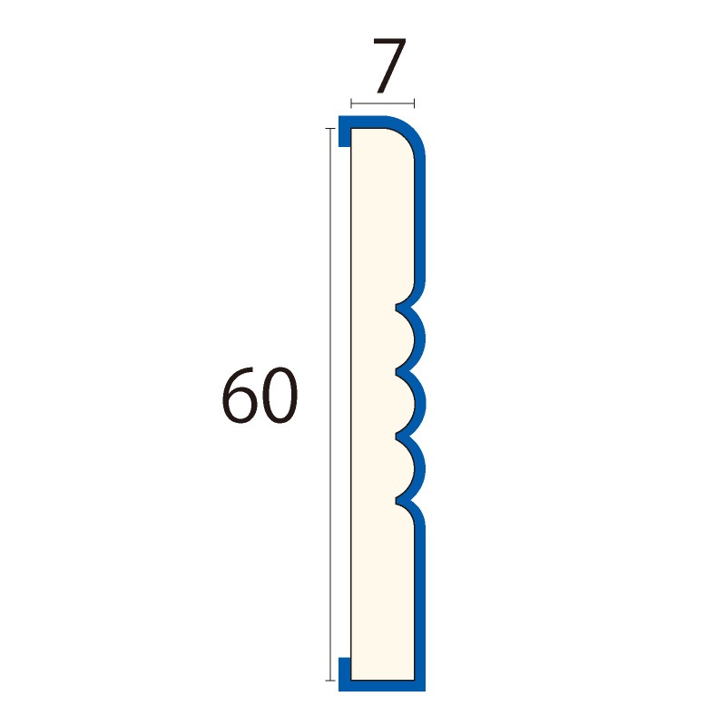 WRM 24L**��MDF���ϥ���å� ��60��7�� 3650mm