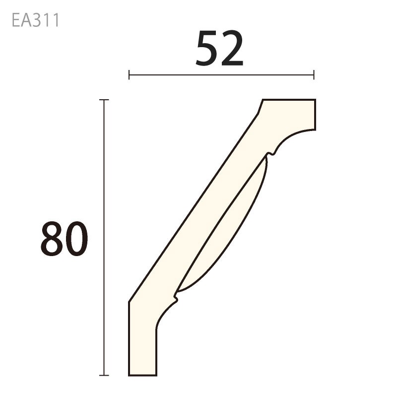 EA311�����쥬��PU�� ��80��52�� 2300mm