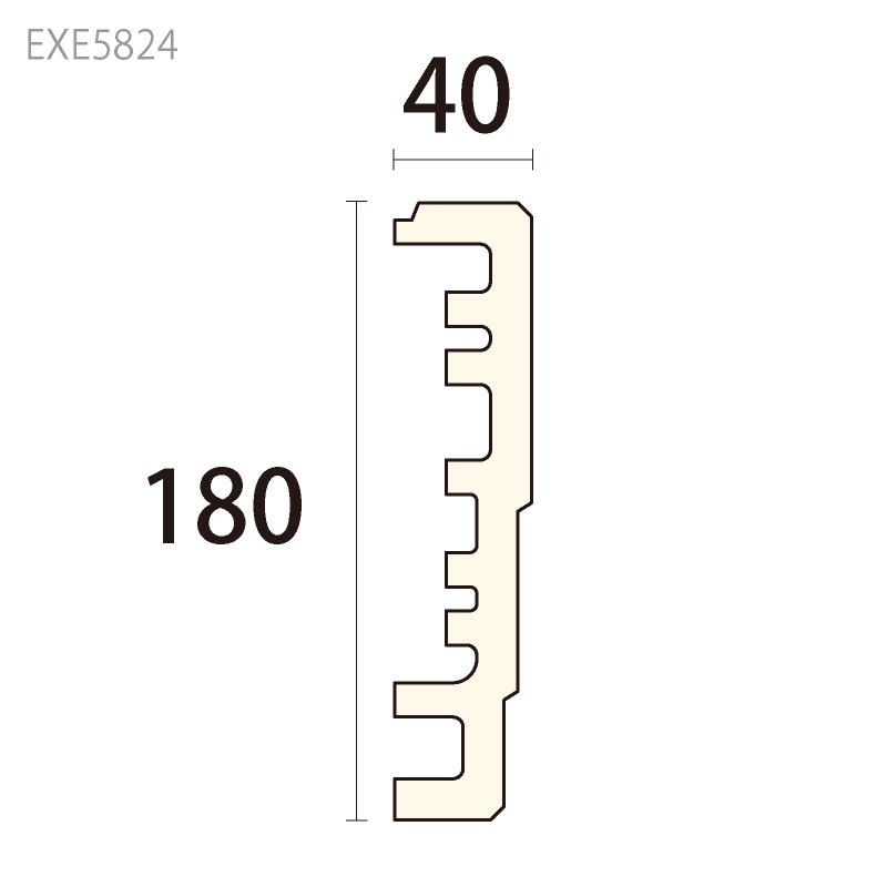EXE5824 ��������ȥ���EXE ��180��40�� 3000mm ����ǳ��� �����Ӻ����������