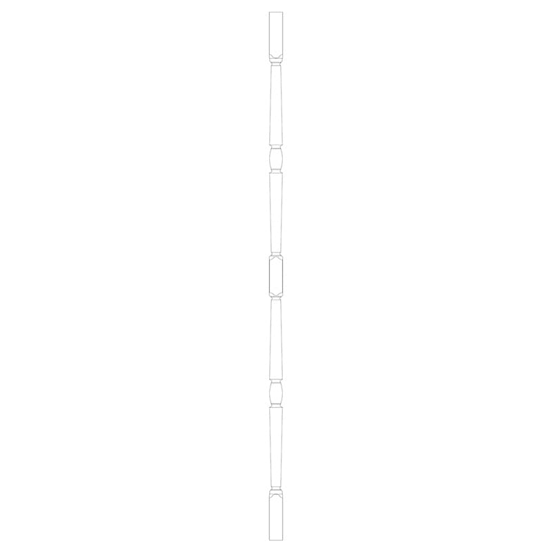 PS160624**：木製サンピューラ／子柱 60×60×2400mm ※特注品 │ みはし