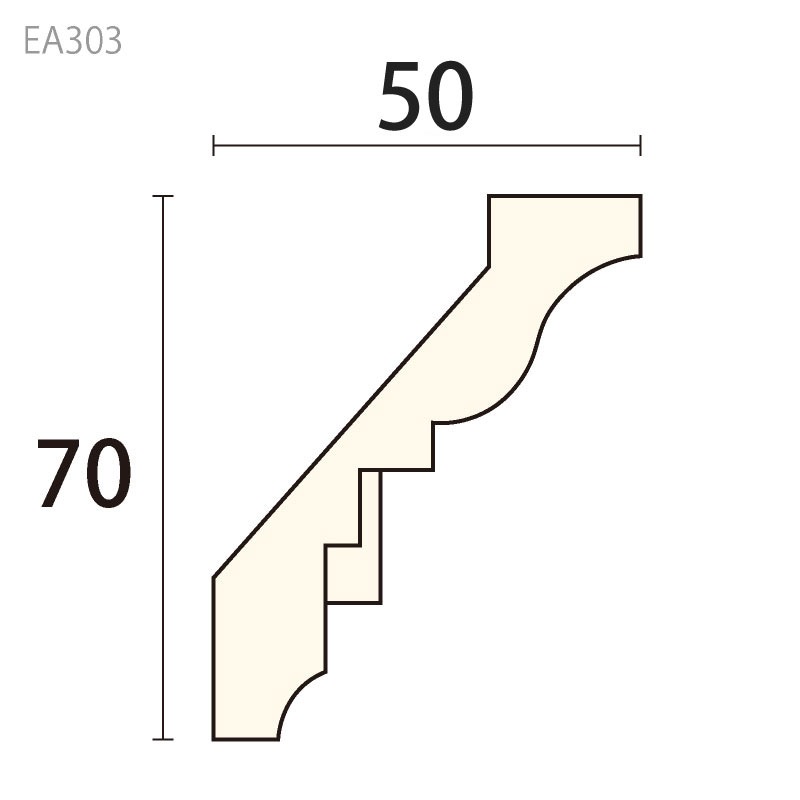 EA303�����쥬��PU�� ��70��50�� 2300mm