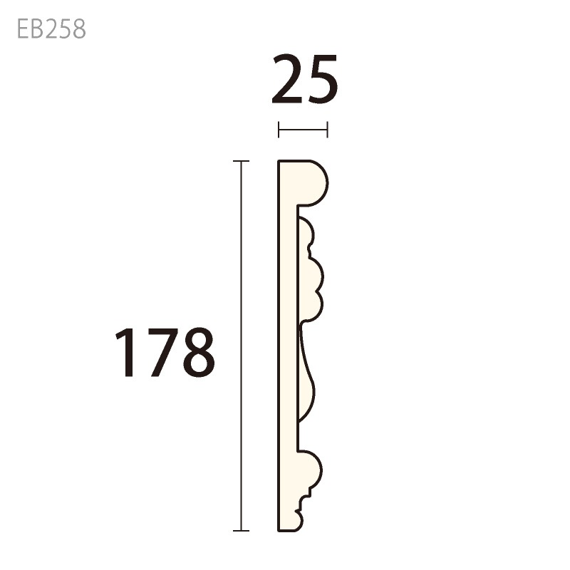 EB258�����쥬��PU�� ��178��25�� 2300mm