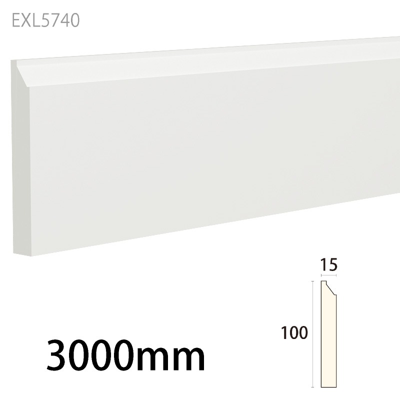 EXL5740 ：サンメントセラEXL ［100×15］ 3000mm （不燃材） 【別途