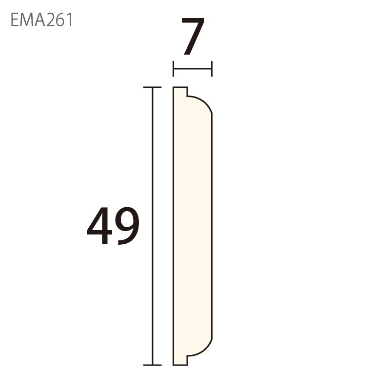 EMA261BN�����󥨥Х⡼�� ��49��7�� 2400mm��BN��