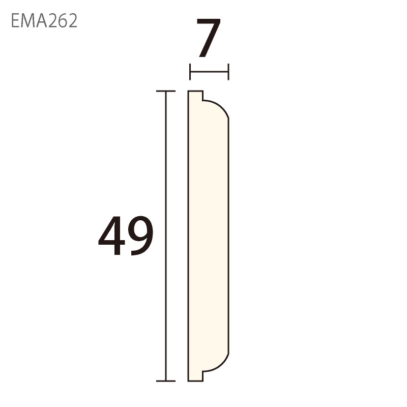 EMA262BN�����󥨥Х⡼�� ��49��7��2400mm��BN��