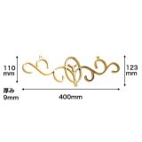 N447G�åץ饹���å��������ʥ��ȡ��ȥ��󥴡���ɡ�400��123��9mm�����߸˸¤�