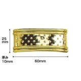 N451G�åץ饹���å��������ʥ��ȡ��ȥ��󥴡���ɡ�60��25��10mm�����߸˸¤�