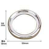 N888S｜プラスチック製オーナメント　トロンゴールド　φ59×8mm　※在庫限り|壁飾り|トロンゴールド （プラスチック製オーナメント）