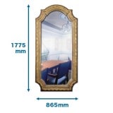 NMG717｜インテリアウォールミラー（全身鏡・姿見）　1775×865×55mm　※在庫限り|インテリアミラー