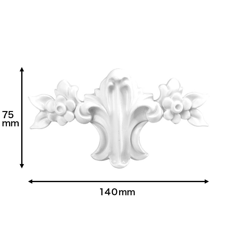 NSNA201｜PVC製曲がる装飾材 オーナメント サニーモール 140×75×17mm