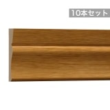 45%割引アウトレット　NVWR1153-20L｜モールディング　MDF製／表面シートラッピング　オーク色　10本セット　40×7×3950mm　※在庫限り|アウトレットモールディング|アウトレット！