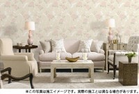 NWP002｜壁紙　サンメントクロス　花柄　53cm×10ｍ　※在庫限り|サンメントクロス（壁紙　西洋レトロ・フローラル調）|壁紙