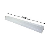 NDZB3600｜スチール製装飾パネル　3Dジン用スチール製フレーム　長さ：3600mm　※在庫限り|3Dジン （鉄製装飾パネル）