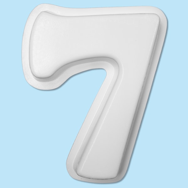 NFRNO7BIG｜数字オブジェ FRP製 7 大 252×203×33mm｜アルファベット