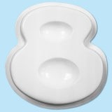 NFRNO8BIG｜数字オブジェ　FRP製　8　大　248×238×33mm|アルファベット・数字飾り