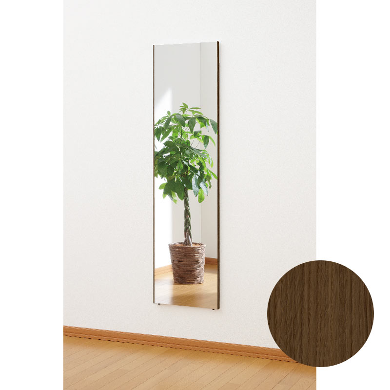 ポイント5倍 NRM008O｜割れないリフェクスミラー オーク 1200×450mm