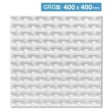 NDC005G4｜GRG製パネル壁面装飾用　デコメント　400×400mm　※受注後送料別途見積|GRG製|デコメント