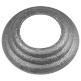 10%割引アウトレット　NPF407｜鉄製ピューラー　手すり親柱30mm角用取付金具　60×19mm　※在庫限り|アウトレット階段・手すり|アウトレット！内装・外装装飾材
