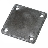 10%割引アウトレット　NPF502｜鉄製ピューラー　手すり取付金具　65×65×6mm　※在庫限り|アウトレット階段・手すり|アウトレット！内装・外装装飾材