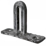 10%割引アウトレット　NPF504｜鉄製ピューラー　手すり取付金具　60×20×55mm　※在庫限り|アウトレット階段・手すり|アウトレット！内装・外装装飾材
