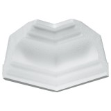 NMGH3131U｜発泡スチロール製モールディング　入隅材　ライトモール　無塗装　30×65×65mm　※在庫限り|ライトモール　（モールディング　発砲スチロール製）