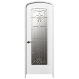 NDR0411WH｜ハーフオーバルドア　白色塗装　外寸2100×800mm　枠：見込90/見付30mm（軽量鉄骨工法向き）　※受注生産品|NDR04シリーズ|ハーフオーバルドア