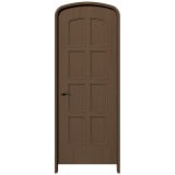 NDR0811DK｜ハーフオーバルドア　ダークオーク色塗装　外寸2100×800mm　枠：見込90/見付30mm（軽量鉄骨工法向き）　※受注生産品|NDR08シリーズ|ハーフオーバルドア