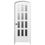 NDR0712WH｜ハーフオーバルドア　白色塗装　外寸2100×800mm　枠：見込130/見付30mm（2×4工法向き)　※受注生産品|NDR07シリーズ|ハーフオーバルドア
