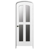 NDR1115WH｜ハーフオーバルドア　白色塗装　外寸2094×788mm　枠：見込130/見付24mm（2×4工法向き)　※受注生産品|NDR11シリーズ|ハーフオーバルドア