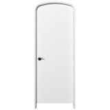 NDR1316WH｜ハーフオーバルドア　白色塗装　外寸2094×788mm　枠：見込160/見付24mm（木造軸組工法向き）※受注生産品|NDR13シリーズ|ハーフオーバルドア