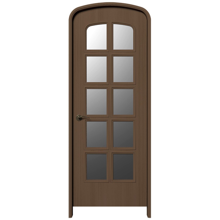 NDR0616DK｜ハーフオーバルドア ダークオーク色塗装 外寸2094×788mm 枠