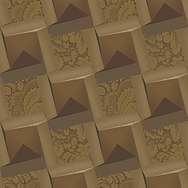 NWP880D｜3D壁紙 3Dクロス タイル柄 53cm×10m｜壁紙,3Dクロス（壁紙