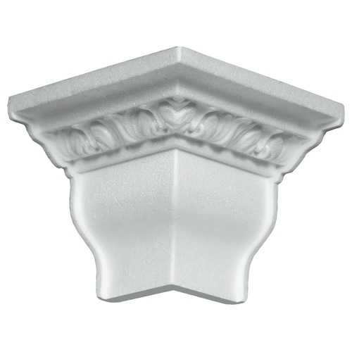 発泡スチロール製モールディング 出隅材 下地塗装済 100 80mm サンライトモール Nslh18sf 受注生産品 サンライトモール モールディングhシリーズ みはしショップ