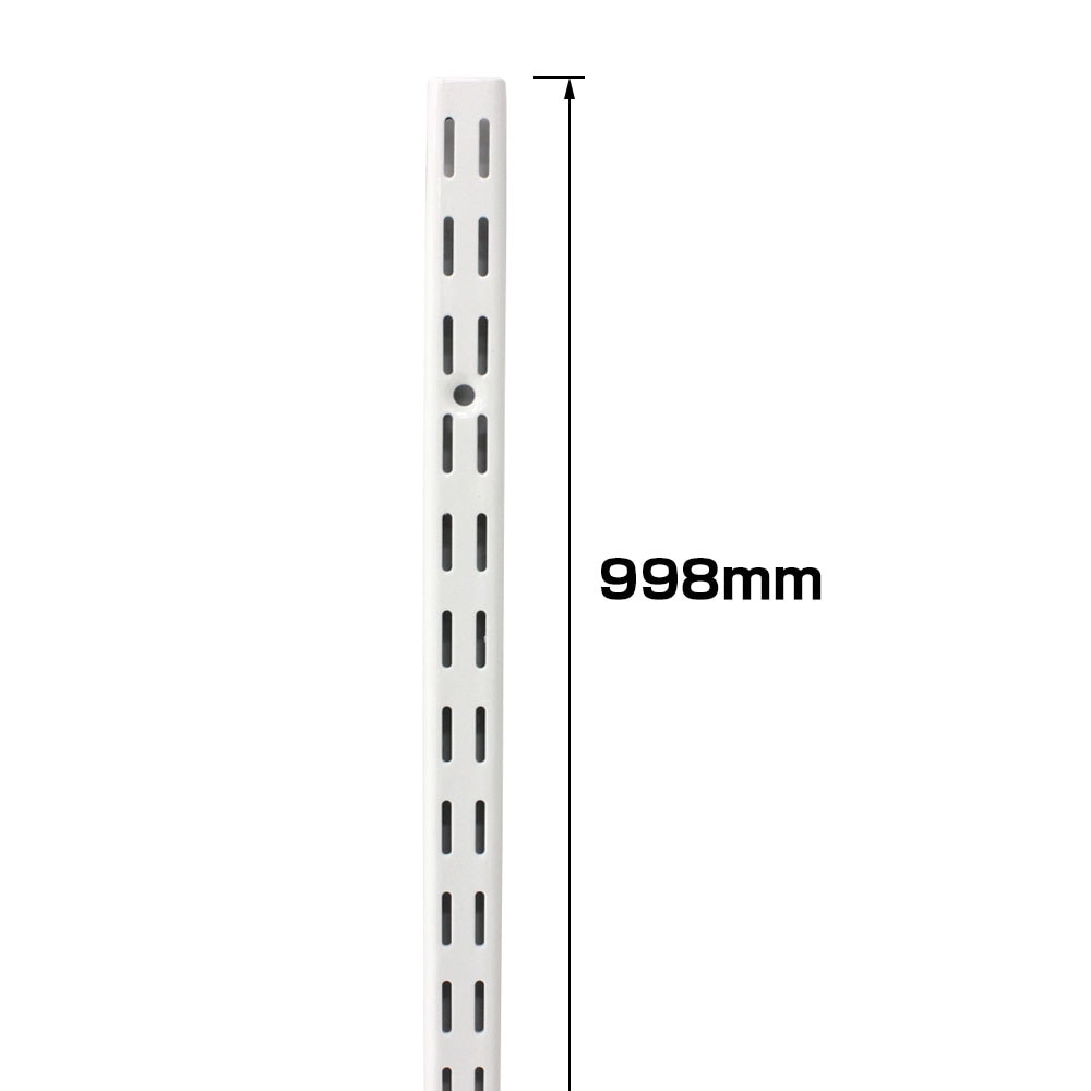 NRK-DU1000｜棚柱ラックシステム ラック楽ック 棚柱1000 長さ99cm 1本 棚　らっくラック