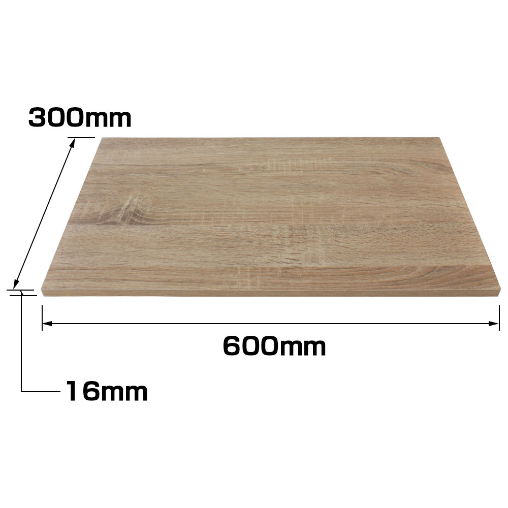 Nrk Mes630 棚柱ラックシステム ラック楽ック 棚板 木目 幅60 奥行30cm 1枚 Diy店舗デザイン お店作りなら 384店舗 棚 柱ラック楽ック みはしショップ