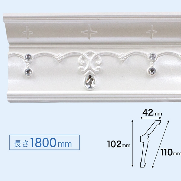 NMGA342WT��PU���⡼��ǥ��󥰡��������ȡ�������ա�������ǥ�⡼�롡102��42��1800mm