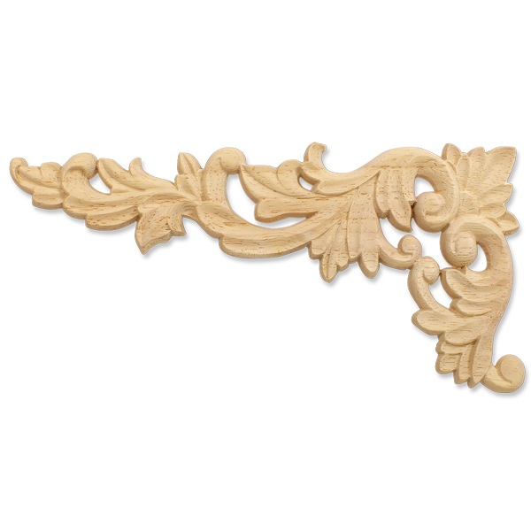 NTWD203L-R｜木製オーナメント コ－ナーフレーム トロンウッド 295×179