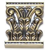 NGD253｜家具・壁面装飾部材　ゴールドデコ　アンティークゴールド　86×106×19mm|家具・壁面装飾部材|ゴールドデコ