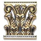 NGD254｜家具・壁面装飾部材　ゴールドデコ　アンティークゴールド　116×134×19mm|家具・壁面装飾部材|ゴールドデコ