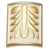 NGD269｜家具装飾部材　ゴールドデコ　ゴールド・アイボリー　60×77×25mm|家具・壁面装飾部材|ゴールドデコ