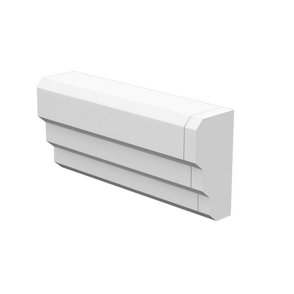 NEX010D｜内装・外装用不燃モールディング エンド右 NEXモール 60×30