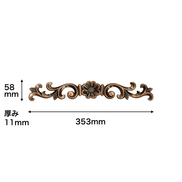 N314DB�åץ饹���å��������ʥ��ȡ��ȥ��󥴡���ɡ�353��58��11mm�����߸˸¤�