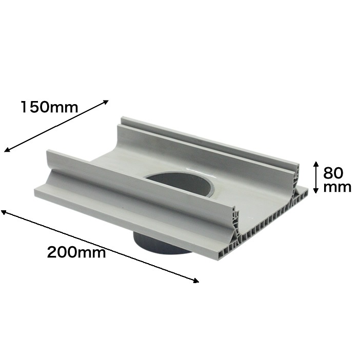 NUD040V��PVC���ӿ�¡���ľ�б�������ȥ�ɥ쥤��200��150��80mm
