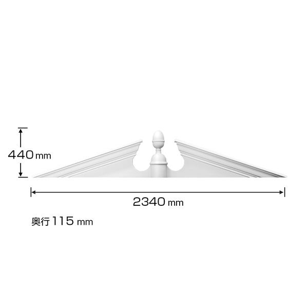 NFR0552H��FRP���ɥ��ե졼��Υإåɡ�������ǥ�⡼�롡440��2340��115mm