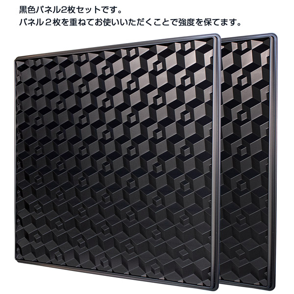 NDB582BKBK��PS��3D��������ѥͥ롡3�ĥܡ��ɡ�500��500mm����2�祻�å�
