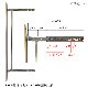 NJM010L�å��饤�ɼ���ž�ߥ顼��1200��360mm�����߸˸¤�