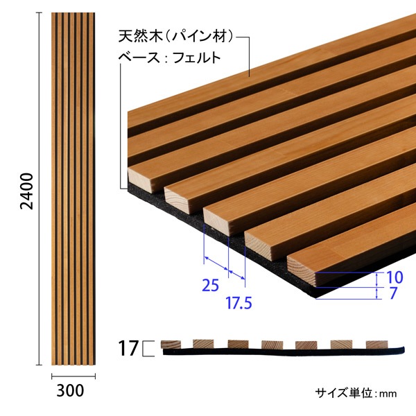 NFB100�����������ѥͥ롡�ե쥭�ܡ��ɡ�����ȥ˥���300��17��2400mm��2�祻�å� ���������Ӹ���