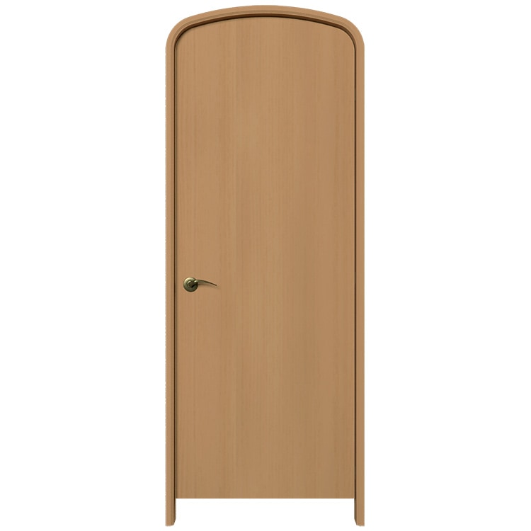 NDR1316CH｜ハーフオーバルドア チェリー色塗装 外寸2094×788mm 枠