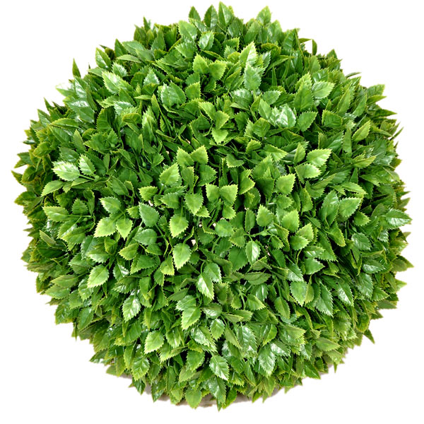 NIG603XL｜フェイクグリーンボール 人工観葉植物 薔薇 直径55cm